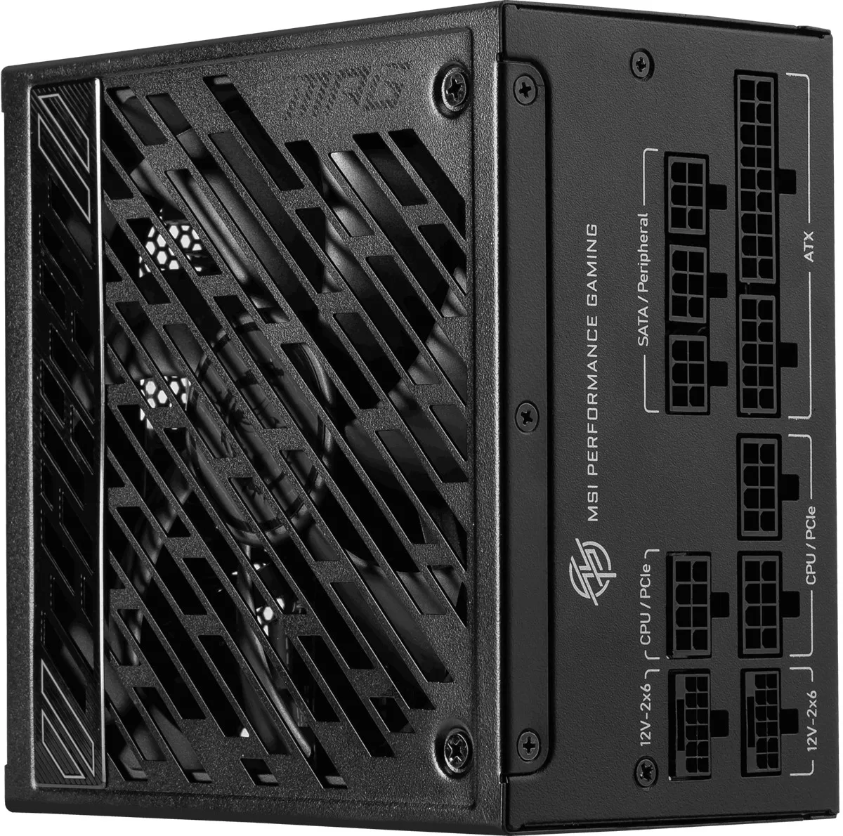 MSI 1250w 80+ Gold MPG A1250GS PCIE5 Tam Modüler Power Supply görsel 2