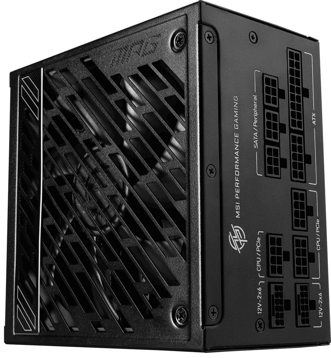 MSI 1250w 80+ Gold MPG A1250GS PCIE5 Tam Modüler Power Supply görsel 3
