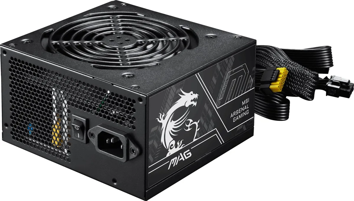MSI 750W 80+ BRONZE MAG FORGE 141A B75 PCIE5 II Gaming Mid-Tower PC Kasası görsel 10