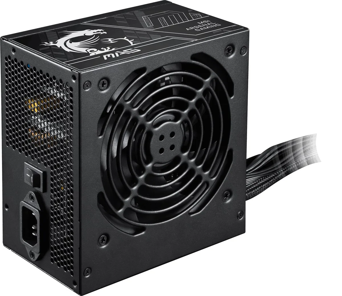 MSI 750W 80+ BRONZE MAG FORGE 141A B75 PCIE5 II Gaming Mid-Tower PC Kasası görsel 9