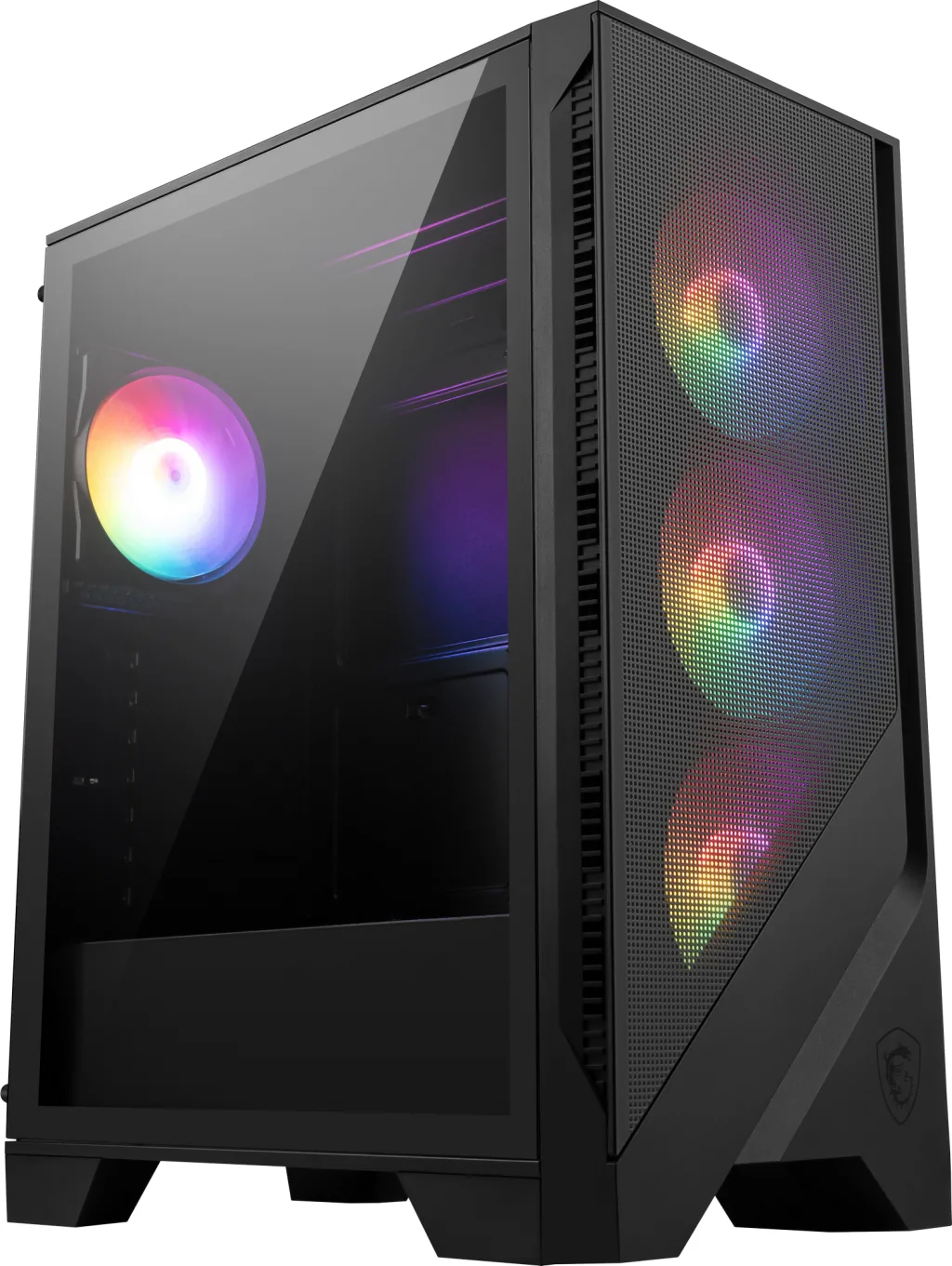 MSI 750W 80+ BRONZE MAG FORGE 121A B75 PCIE5 II Gaming Mid-Tower PC Kasası görsel 5