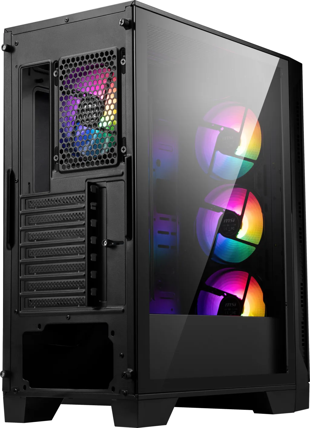 MSI 750W 80+ BRONZE MAG FORGE 121A B75 PCIE5 II Gaming Mid-Tower PC Kasası görsel 9