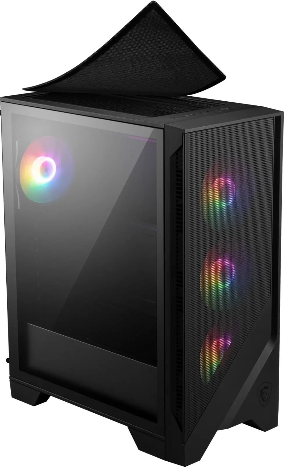 MSI 750W 80+ BRONZE MAG FORGE 121A B75 PCIE5 II Gaming Mid-Tower PC Kasası görsel 11