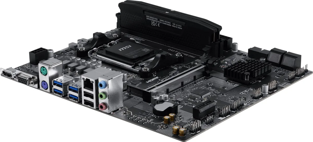 MSI Pro B850M-E Evo DDR5 HDMI-DP PCIE 5.0 AM5 Matx görsel 5