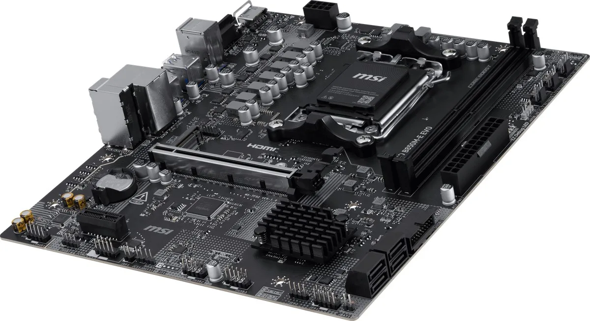 MSI Pro B850M-E Evo DDR5 HDMI-DP PCIE 5.0 AM5 Matx görsel 8