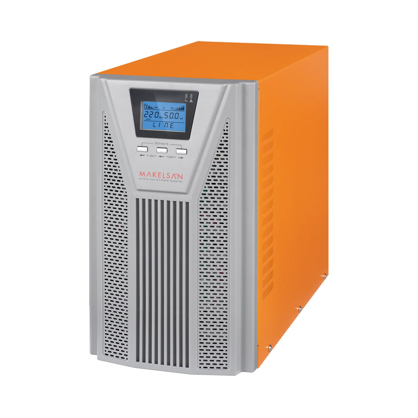 MAKELSAN 3kva  Powerpack Se Online Ups 1/1 (6X7AH) (+V.2)  K.G.K
