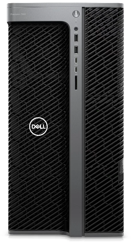 DELL Precision T7960 Xeon W5-3423-32GB DDR5 RDIMM-512GB M2 NVME-12GB A2000-W11 Pro İş İstasyonu