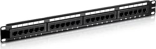 ODS 1U 24port Cat6 Utp Bakır Patch Panel U-P24UTP