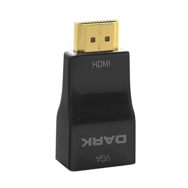DARK DK-HD-AHDMIXVGA5 HDMI-VGA (D) Çevirici Adaptör Siyah görsel 5
