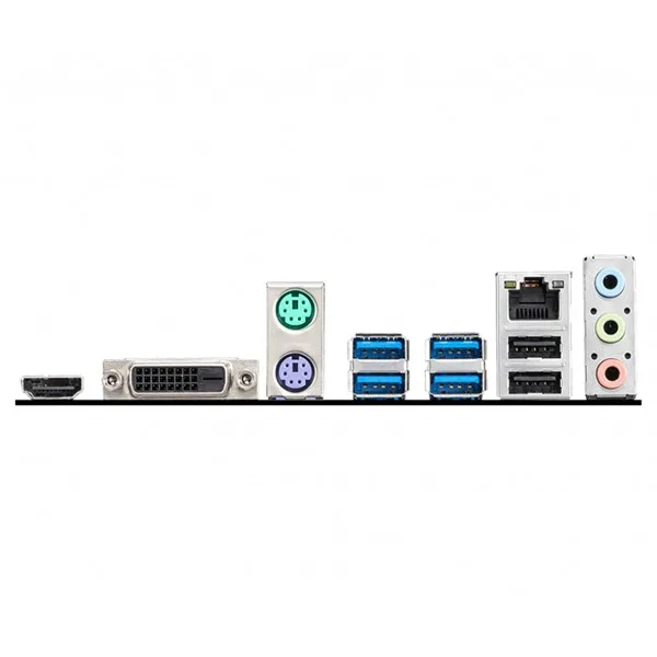 MSI A520M-A PRO DDR4 M2 PCIe NVME HDMI DVI PCIe 16X v3.0 AM4 mATX görsel 6