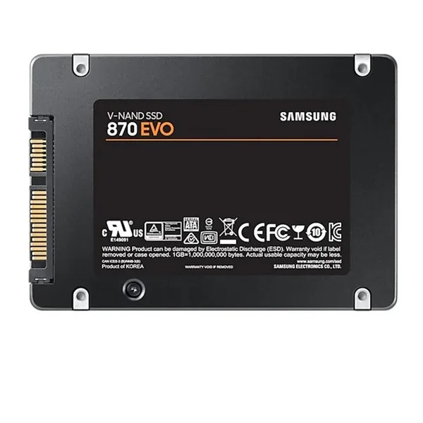 SAMSUNG 1TB 870 Evo MZ-77E1T0BW 560- 530MB/s SSD SATA-3 Disk görsel 5
