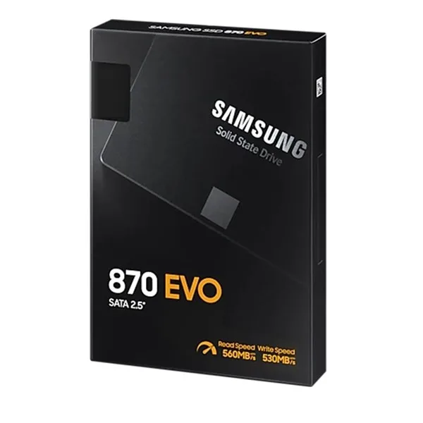 SAMSUNG 1TB 870 Evo MZ-77E1T0BW 560- 530MB/s SSD SATA-3 Disk
