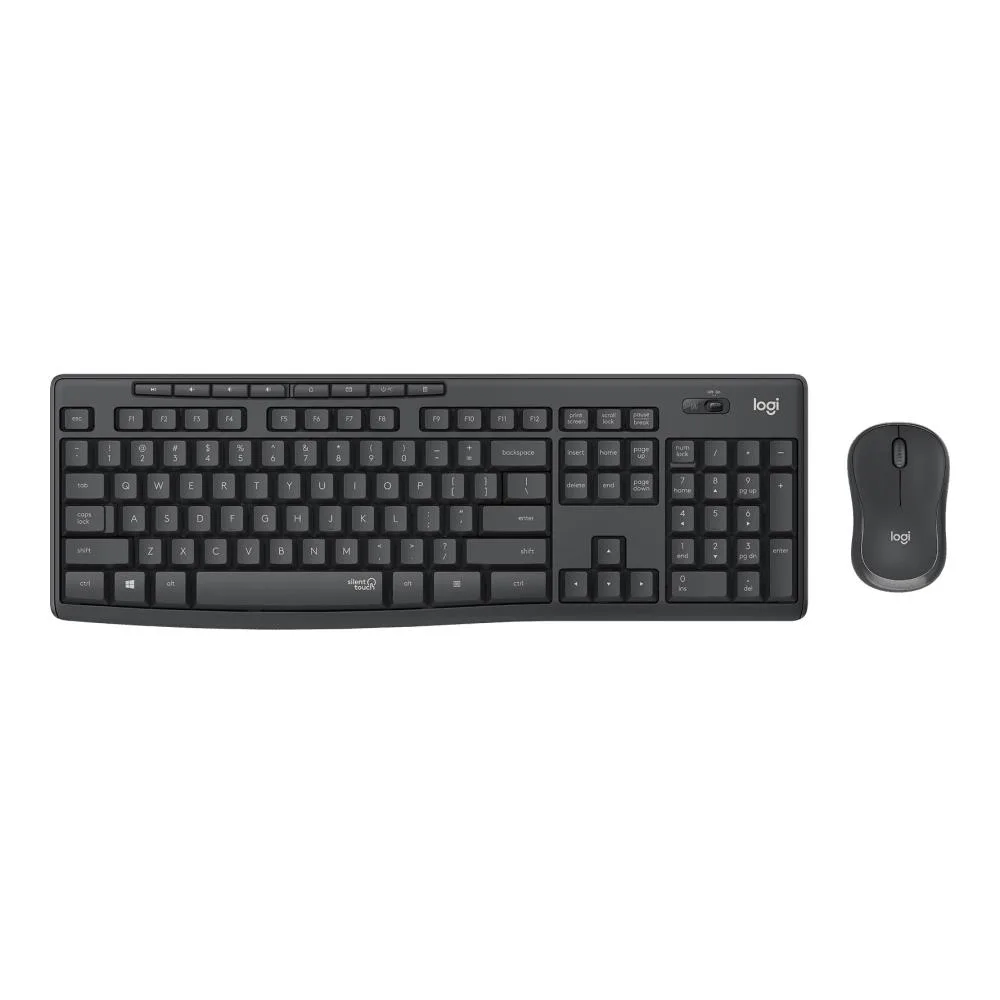 LOGITECH MK295 Kablosuz Q Trk Siyah Klavye - Mouse Set (920-009804) görsel 5