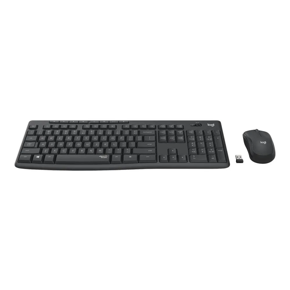 LOGITECH MK295 Kablosuz Q Trk Siyah Klavye - Mouse Set (920-009804) görsel 6
