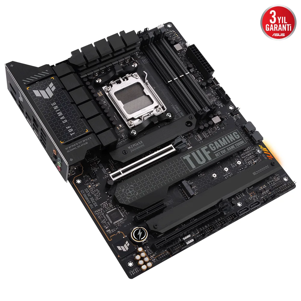 ASUS TUF GAMING X670E-PLUS DDR5 HDMI DP PCIe 16X v5.0 AM5 ATX görsel 6