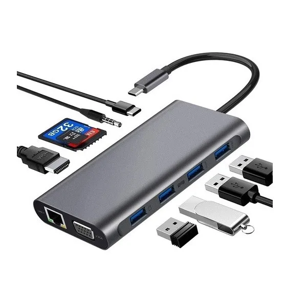 CODEGEN CDG-CNV49 Gigabit TypeC Ethernet Çoklayıcı Hub görsel 2