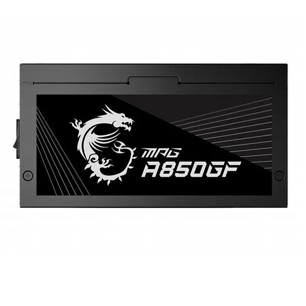 MSI 850W 80+ GOLD MPG A850G Tam Modüler Power Supply görsel 3