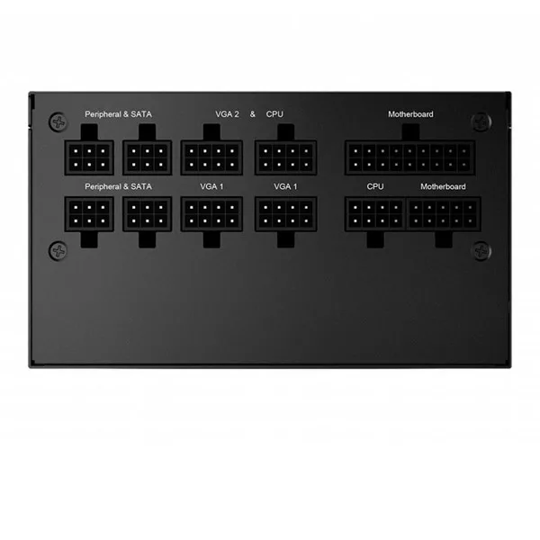 MSI 850W 80+ GOLD MPG A850G Tam Modüler Power Supply görsel 2