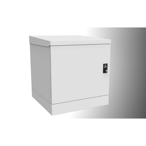 AGER 9U 600x600mm IP66 Dış Ortam Duvar Tipi Kabinet AG-OB09U6060B2-D-A-M1 Basic görsel 7