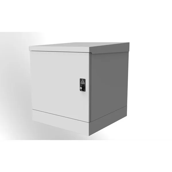AGER 9U 600x600mm IP66 Dış Ortam Duvar Tipi Kabinet AG-OB09U6060B2-D-A-M1 Basic görsel 6