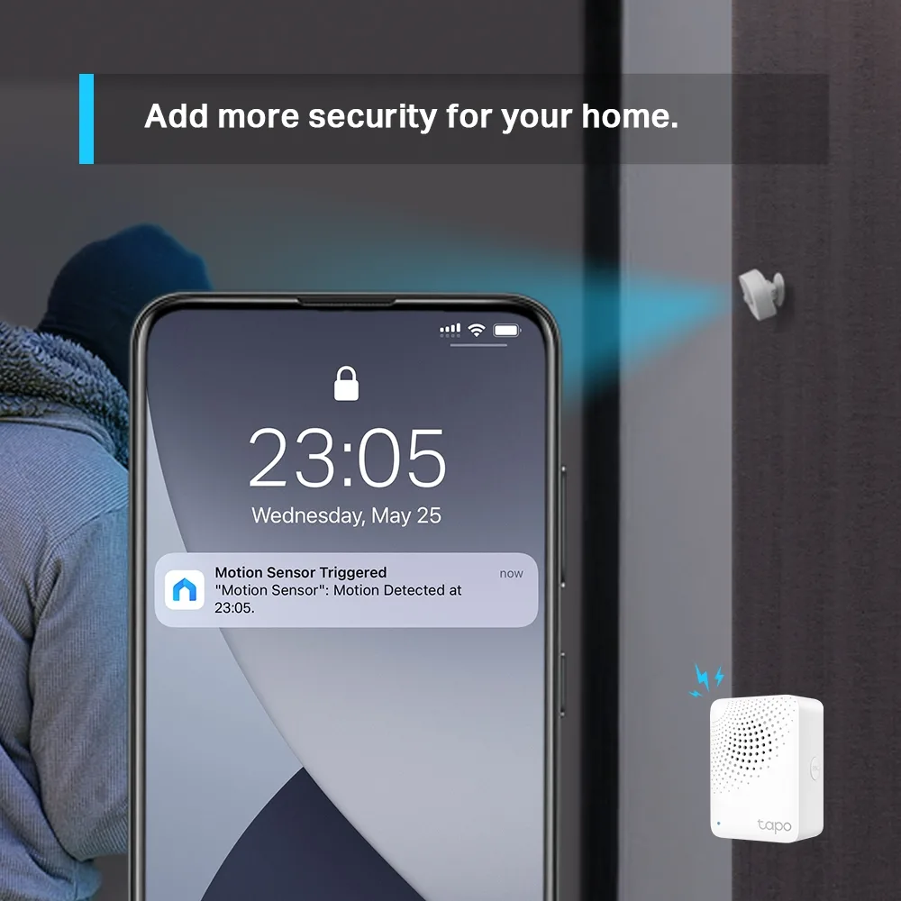 TP-LINK TAPO T100 Akıllı Haraket Sensörü görsel 4