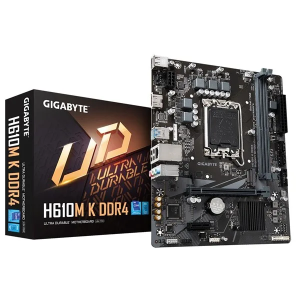 GIGABYTE H610M-K DDR4 HDMI PCIe 16X v4.0 1700p Matx görsel 4