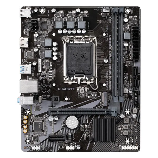 GIGABYTE H610M-K DDR4 HDMI PCIe 16X v4.0 1700p Matx görsel 3
