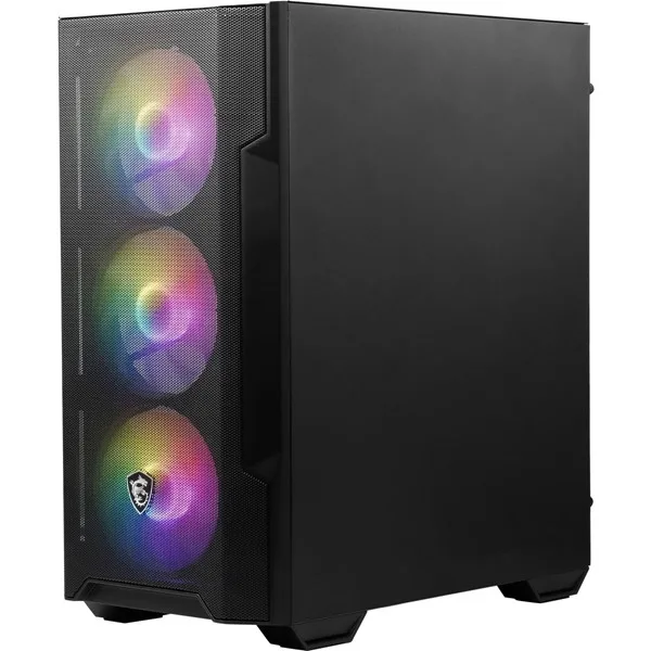MSI 600W 80+ MAG FORGE M100A D60 Gaming Mid-Tower PC Kasası