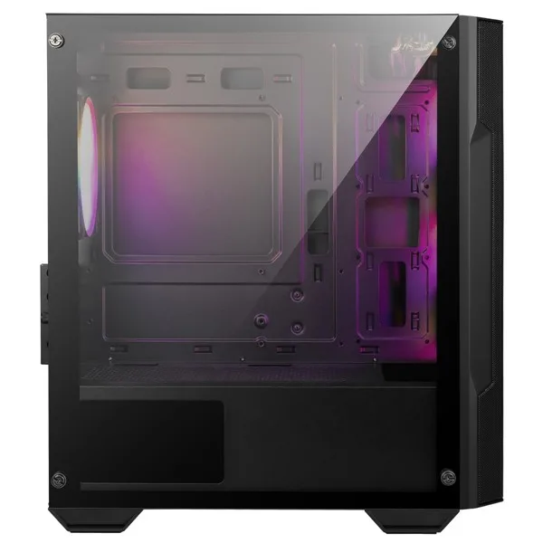 MSI 600W 80+ MAG FORGE M100A D60 Gaming Mid-Tower PC Kasası görsel 6