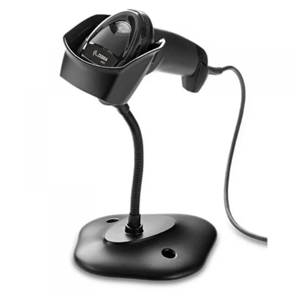 ZEBRA 2D Laser DS2208 USB El Tipi Barkod Okuyucu Ayaklı görsel 2
