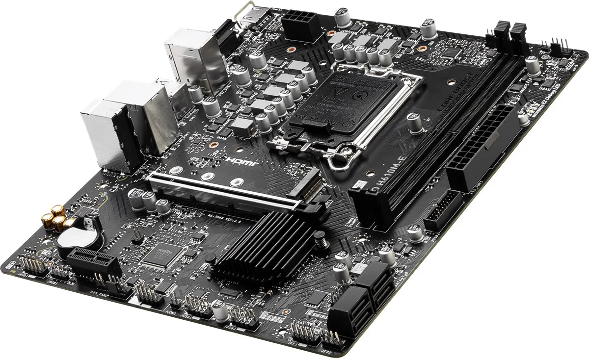 MSI Pro H610M-E DDR5 M2 PCIe NVME HDMI PCIe 16X v4.0 1700p Matx görsel 3