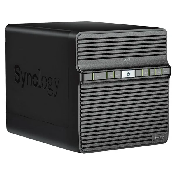 SYNOLOGY 4diskli Realtek QC-2GB RAM-2-Gigabit Nas Server DS423 görsel 6