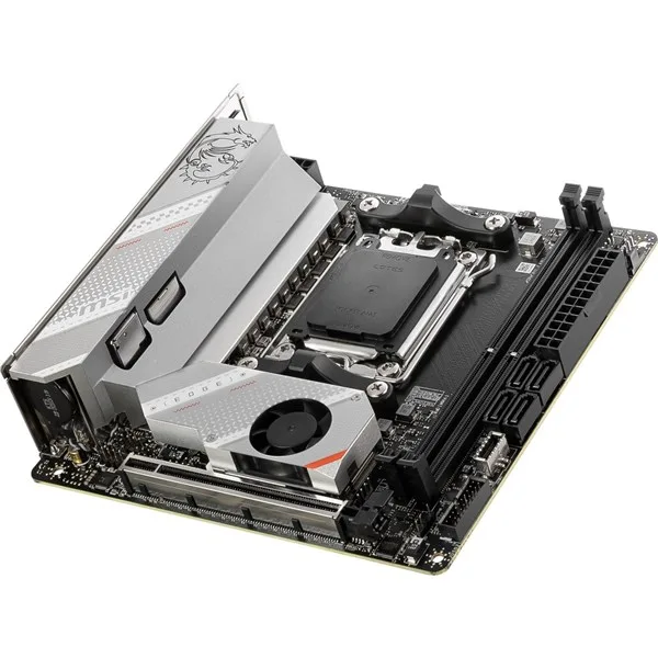 MSI MPG B650I EDGE WIFI-6E DDR5 HDMI DP PCIE 4.0 AM5 mITX görsel 5