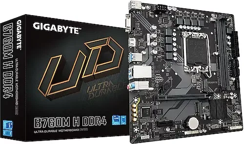 GIGABYTE B760M H DDR4 HDMI PCIE 4.0 1700p mATX