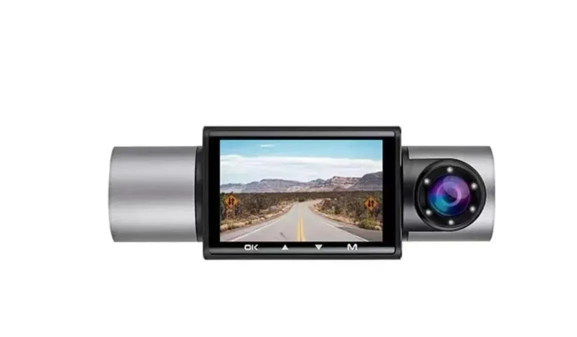 TWOGO GO-XRAY2 Day Night GPS Araç İçi Kamera Geniş Açı Çift Ekran görsel 5