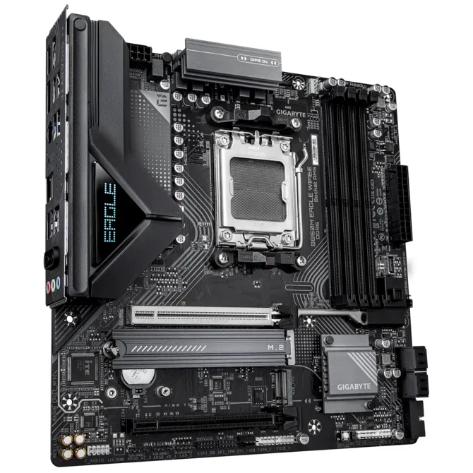 GIGABYTE B850M Eagle WIFI6E DDR5 HDMI-DP Typec PCIE 5.0 AM5 Matx görsel 2