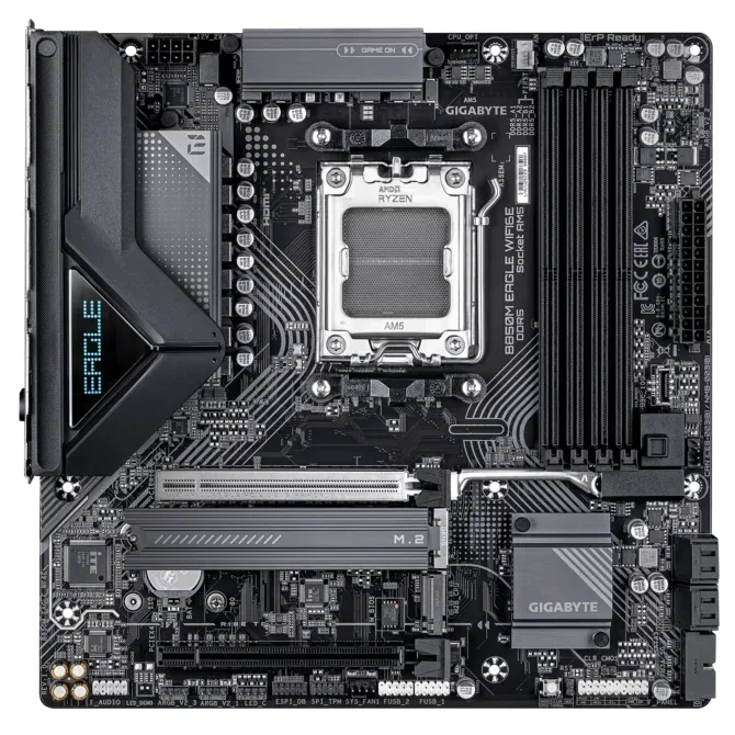 GIGABYTE B850M Eagle WIFI6E DDR5 HDMI-DP Typec PCIE 5.0 AM5 Matx görsel 3