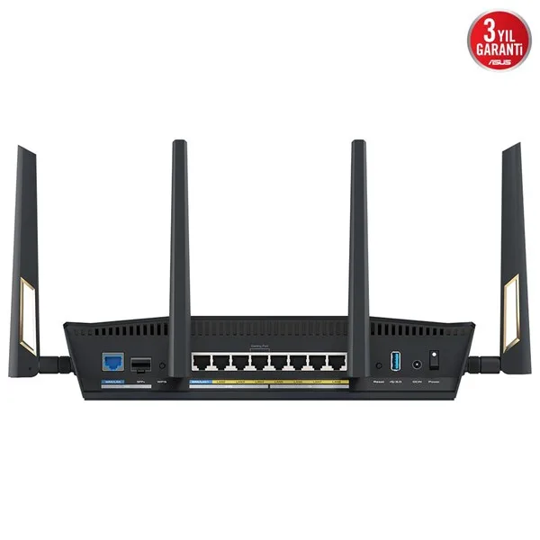 ASUS RT-BE88U WIFI7 BE7200 Gaming Router görsel 6