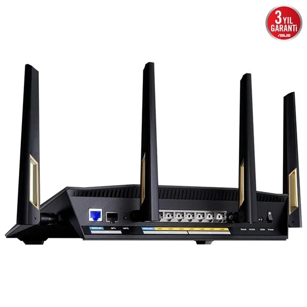 ASUS RT-BE88U WIFI7 BE7200 Gaming Router görsel 8