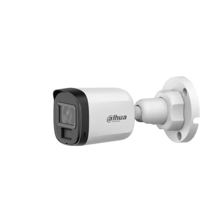 DAHUA 2MP Bullet 3.6mm Analog Kamera Akıllı Işıklı Sesli HAC-B1A21P-U-IL-A görsel 2