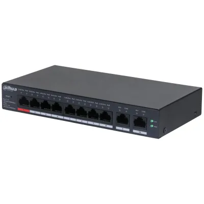 DAHUA 8port PoE 110w Gigabit Cloud Yönetilebilir Switch CS4010-8GT-110 görsel 3