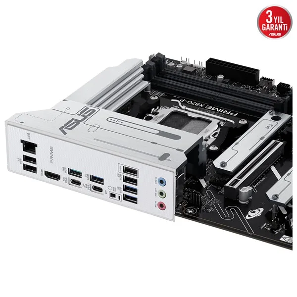 ASUS PRIME X870-P DDR5 HDMI DP PCIE 5.0 AM5 ATX görsel 6