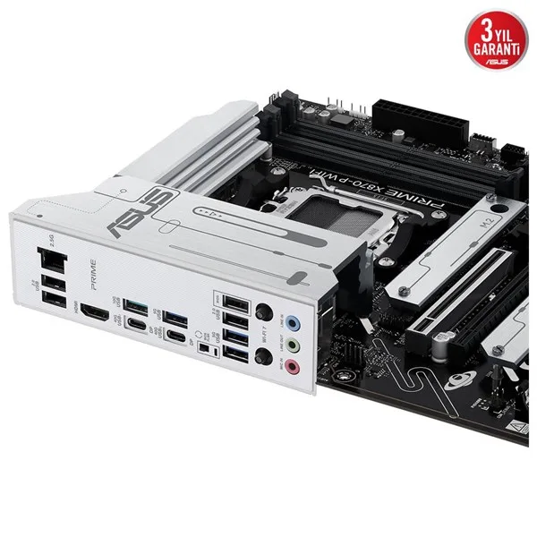 ASUS PRIME X870-P WIFI-7 DDR5 HDMI DP PCIE 5.0 AM5 ATX görsel 6