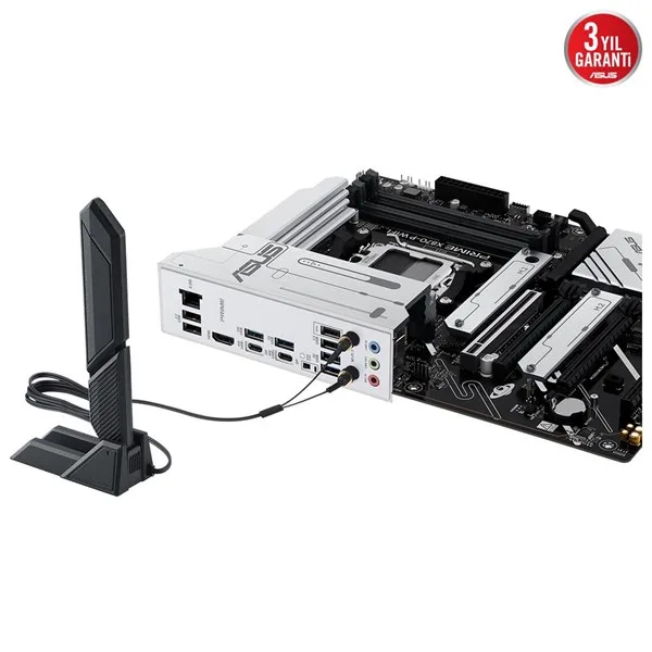 ASUS PRIME X870-P WIFI-7 DDR5 HDMI DP PCIE 5.0 AM5 ATX görsel 7