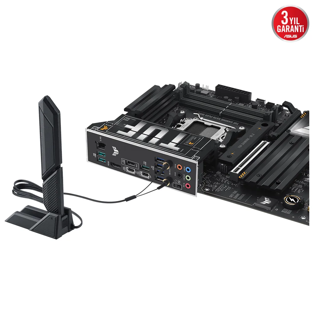 ASUS TUF GAMING X870-PLUS WIFI-7 DDR5 HDMI DP PCIE 5.0 AM5 ATX görsel 7
