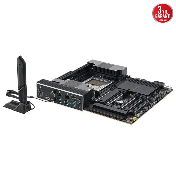 ASUS PRO WS TRX50 SAGE WIFI DDR5 ECC PCIE 4.0 TRX50 ATX görsel 5