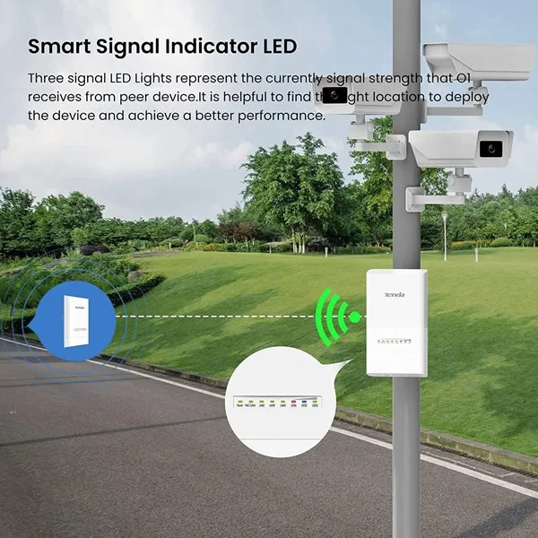 TENDA OS3-KIT 12dbi 867mbps 5ghz 5+km Harici Access Point 2-li Set görsel 5