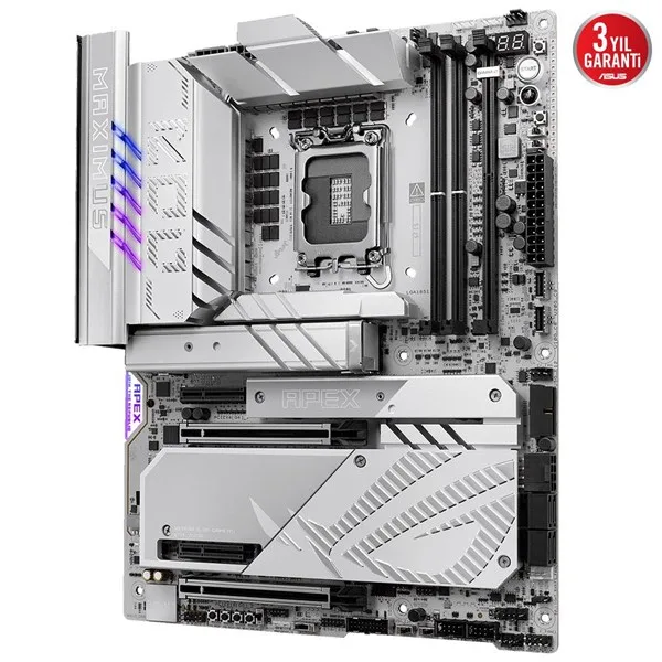 ASUS ROG MAXIMUS Z890 APEX DDR5 HDMI DP PCIE 5.0 1851p ATX görsel 7
