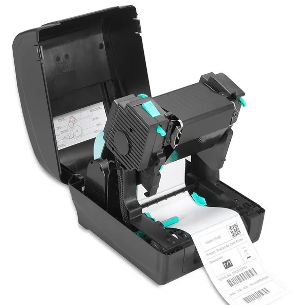 TSC 300dpi TE310 Termal,Direkt Termal USB,Ethernet Barkod Yazıcı görsel 2