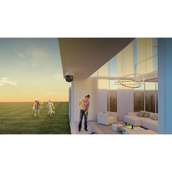 TENDA 4MP 4mm Wıfı Kablosuz IP Kamera Sesli CH7 görsel 7